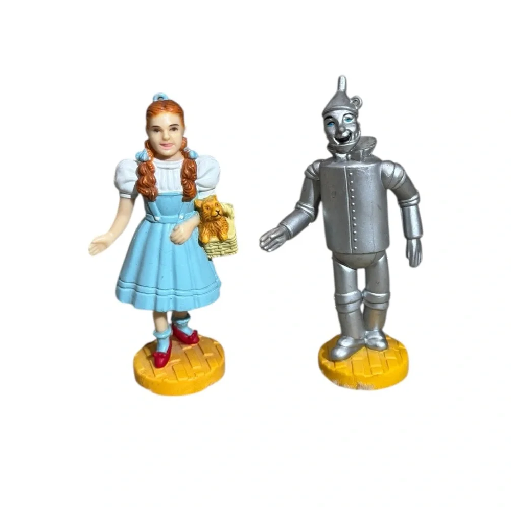 Vintage 1939 Wizard Of Oz Figures Cake Toppers Loews Ren Turner Dorothy Tin Man